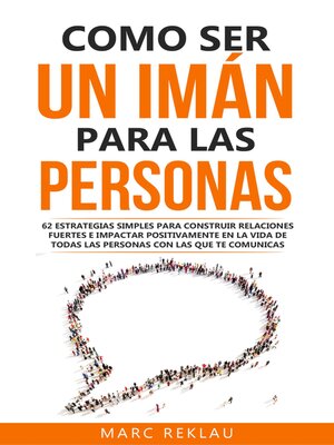 cover image of Como ser un imán para las personas